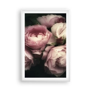 Poster in white frmae - Belle Epoque Charm - 61x91 cm