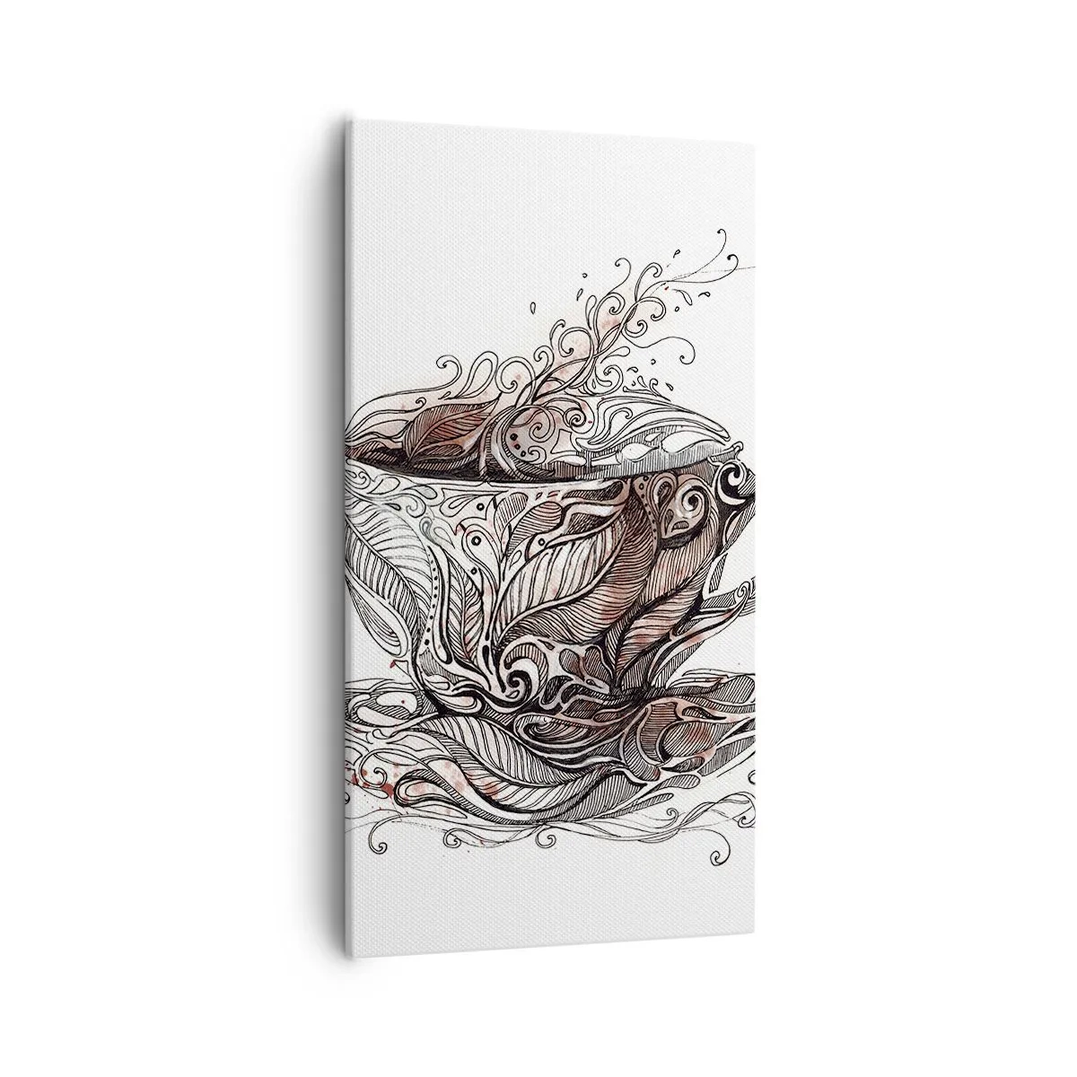 Canvas picture - Tea Time - 55x100 cm