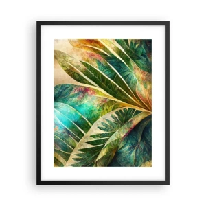 Poster in black frame - Colours of the Tropics - 40x50 cm