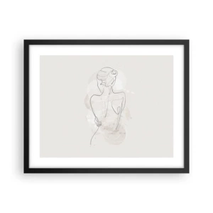 Poster in black frame - Like a Sensitive Instrument - 50x40 cm