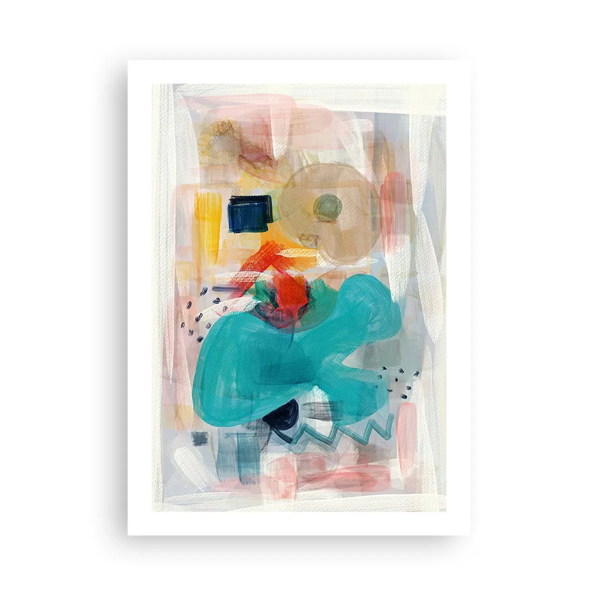 Poster - Colourful Game - 50x70 cm