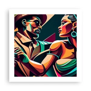 Poster - In a Heartbeat - 50x50 cm