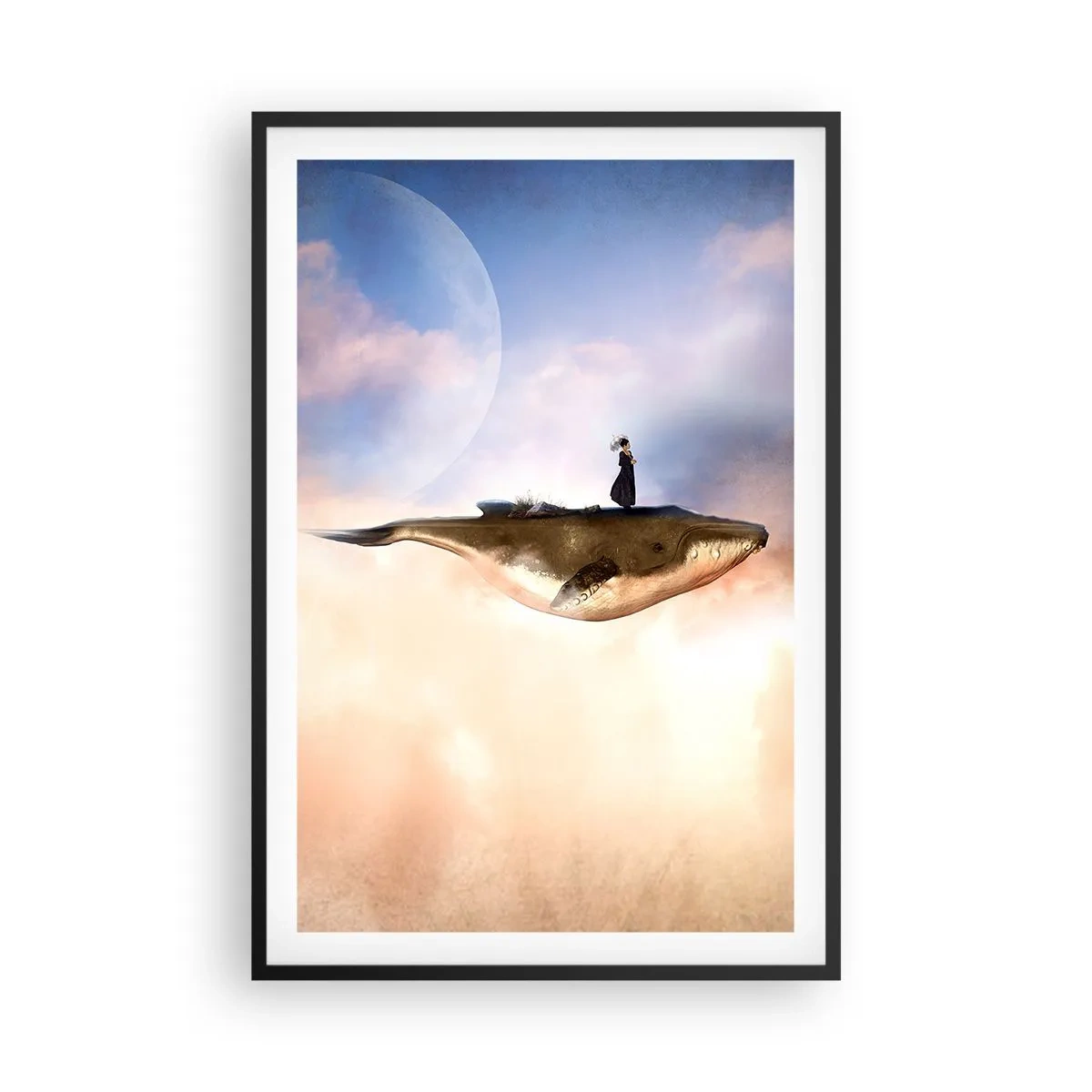Poster in black frame - Surreal Journey - 61x91 cm