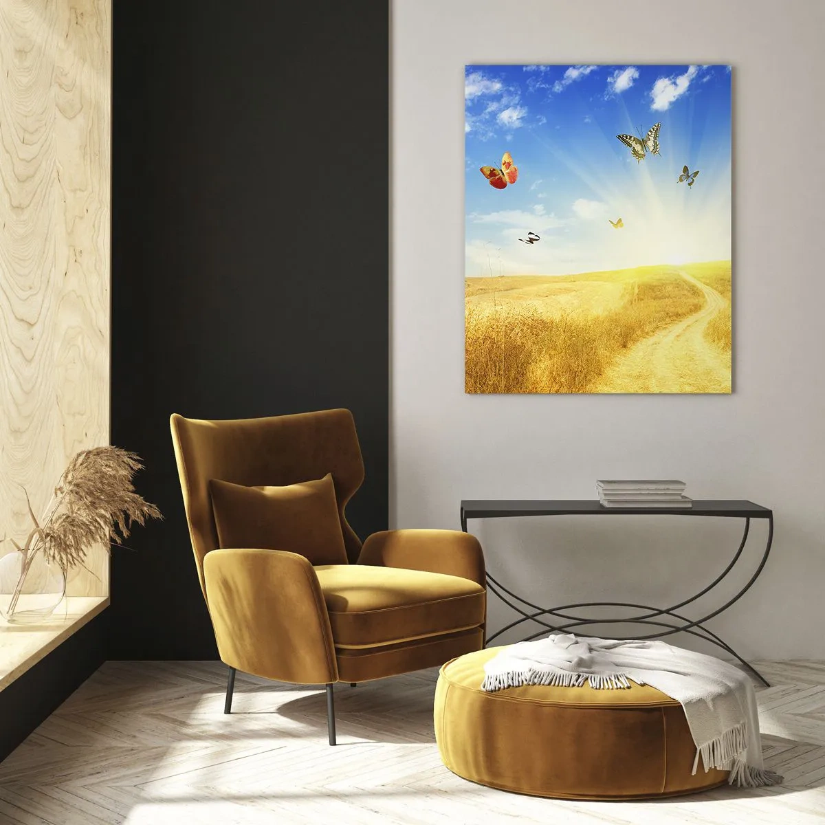 Glass picture - How Can You Not Love the Summer? - 50x70 cm