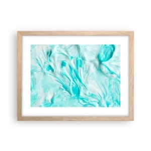 Poster in light oak frame - Together Forever - 40x30 cm