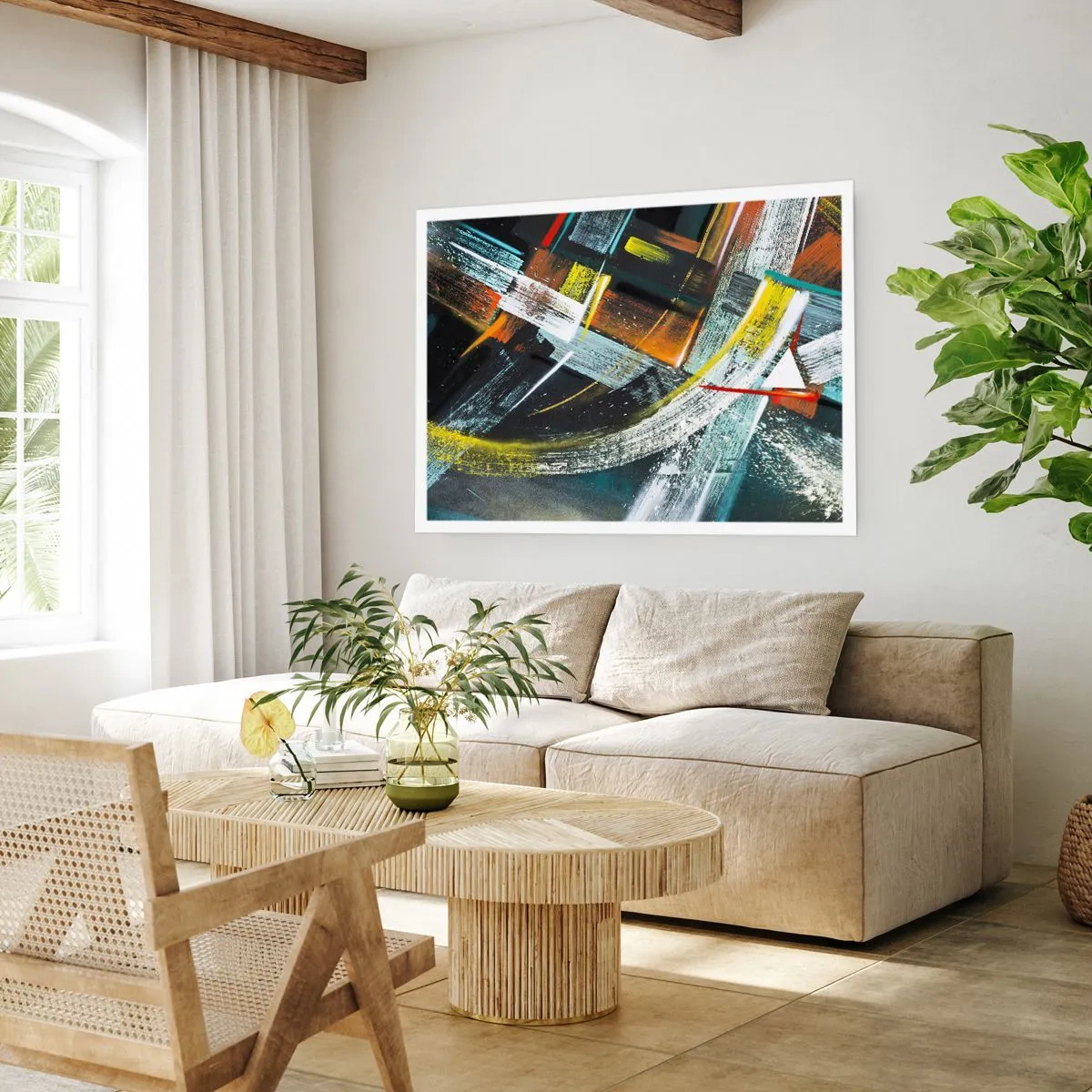 Poster - Energy of Movement - 100x70 cm