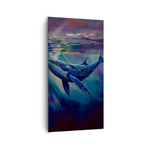 Canvas picture - Welcome to My World - 65x120 cm