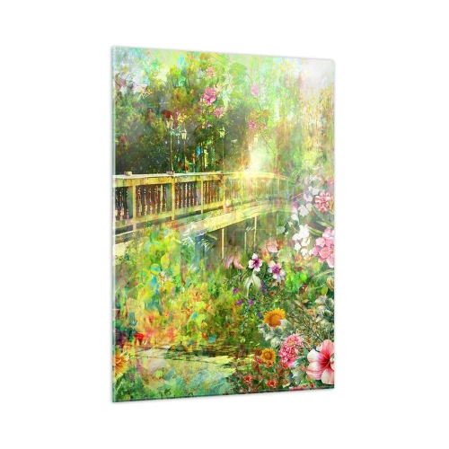 Glass picture - Bridge of Spring Sighs - 50x70 cm