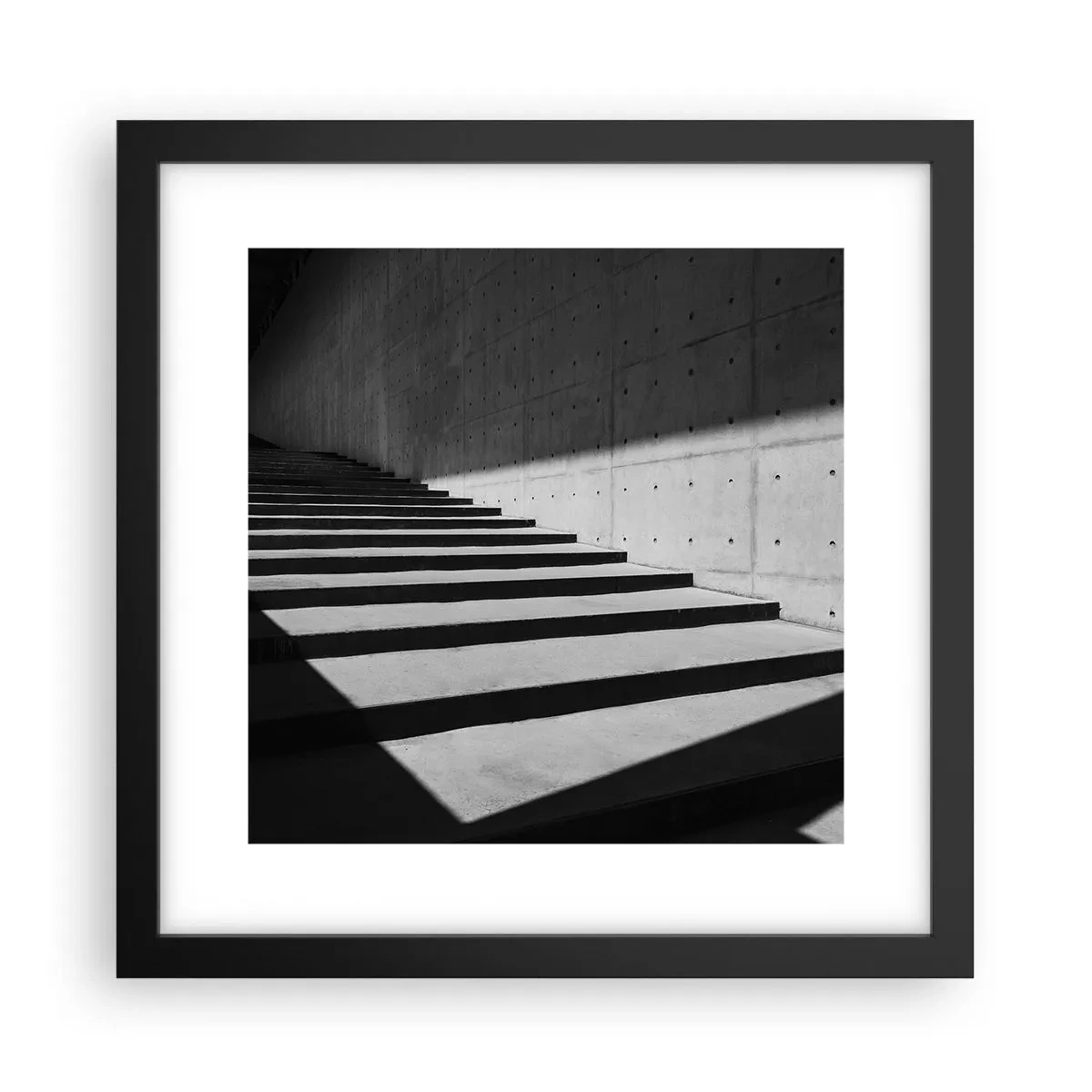 Poster in black frame - Raw Beauty of Modernism - 30x30 cm
