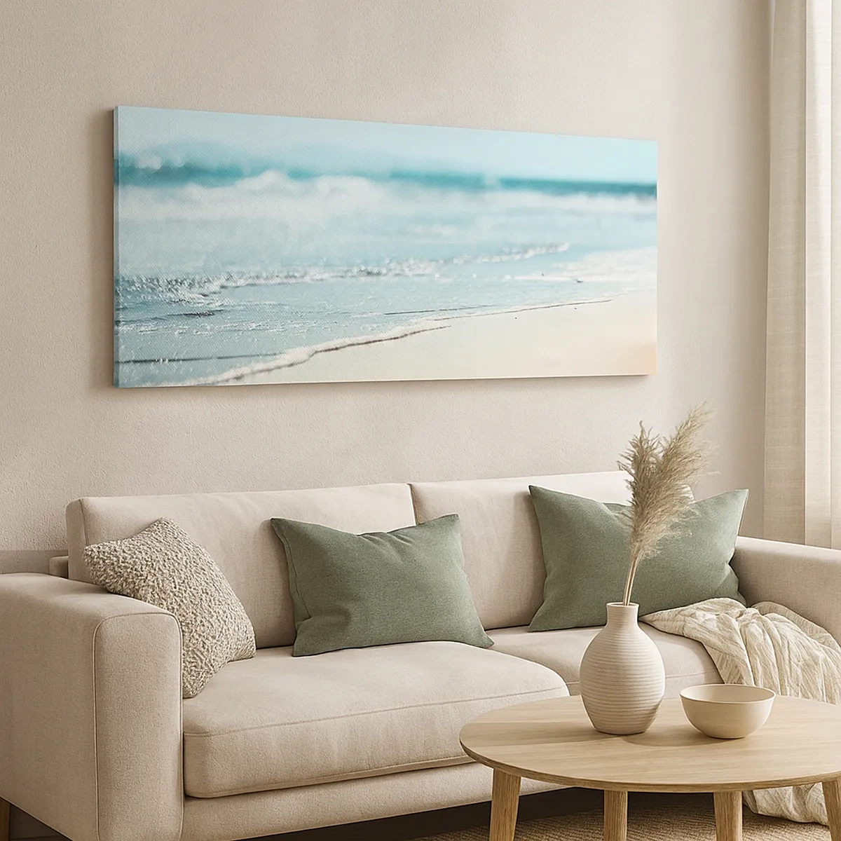 Canvas picture - Warmth and Breeze - 30x30 cm