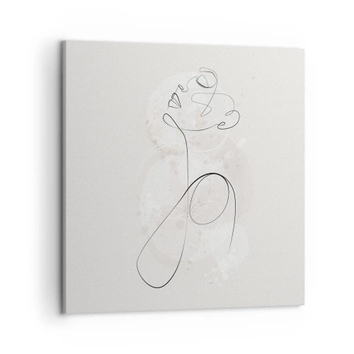 Canvas picture - Spiral of Beauty - 50x50 cm