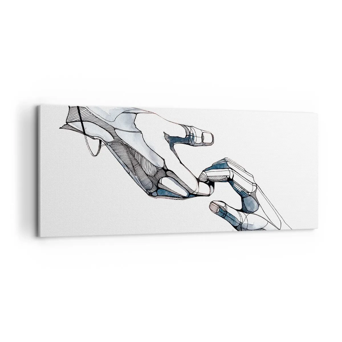 Canvas picture - Good Gesture - 100x40 cm