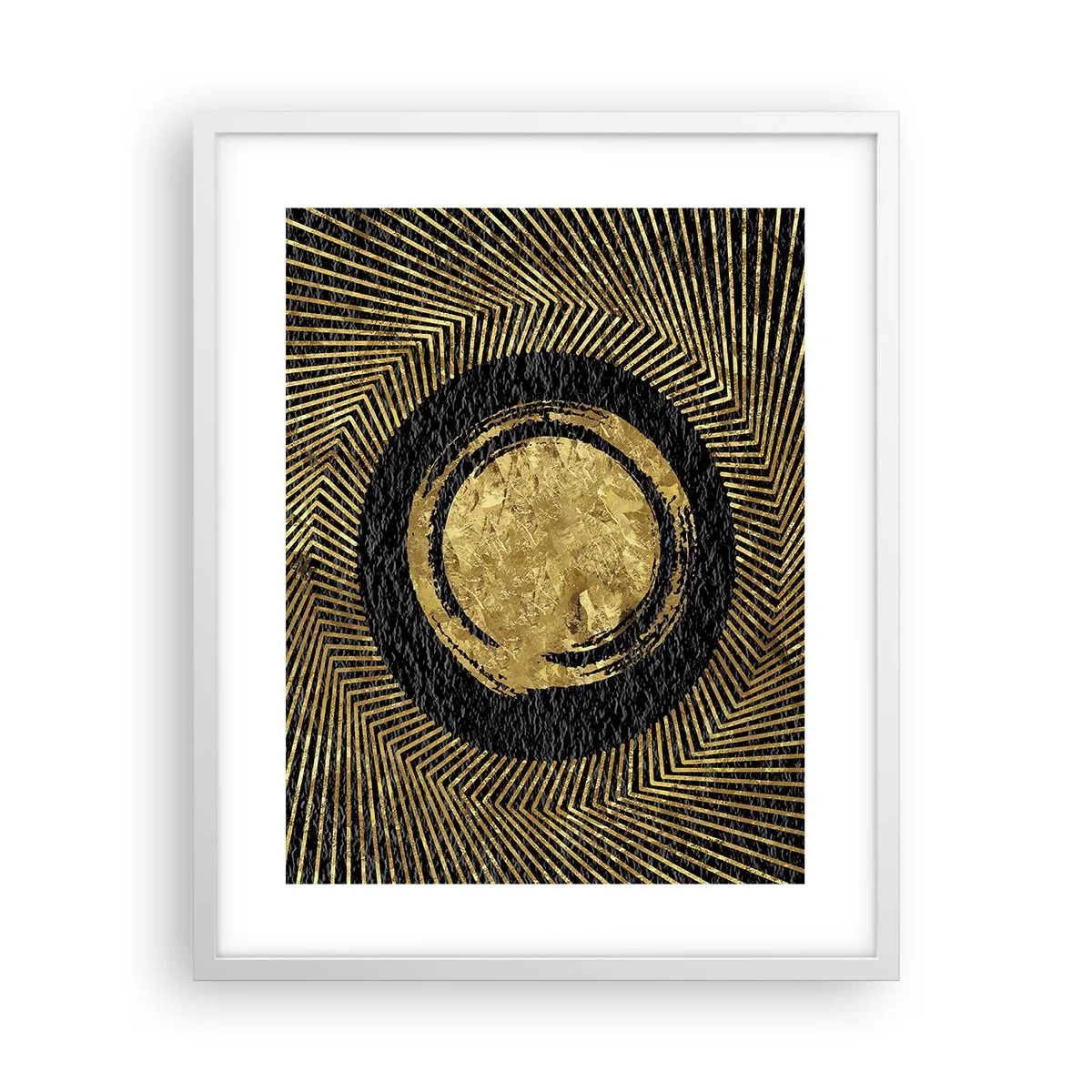 Poster in white frmae - Composition Glamour - 40x50 cm