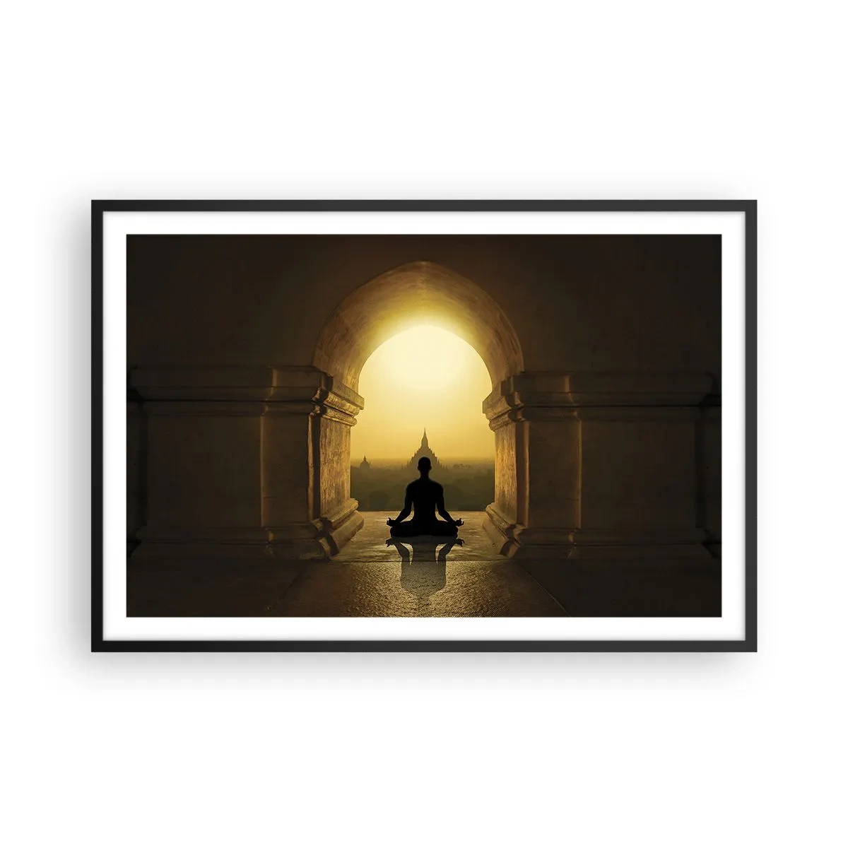 Poster in black frame - Full Harmony - 91x61 cm