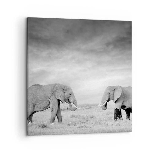 Canvas picture - Grey Is Beautiful - 50x50 cm