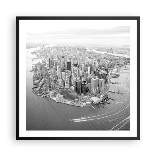 Poster in black frame - How Not to Love It? - 60x60 cm