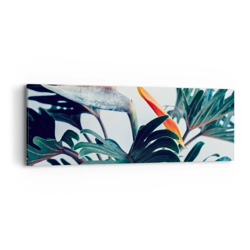 Canvas picture - Birdy Bush - 90x30 cm