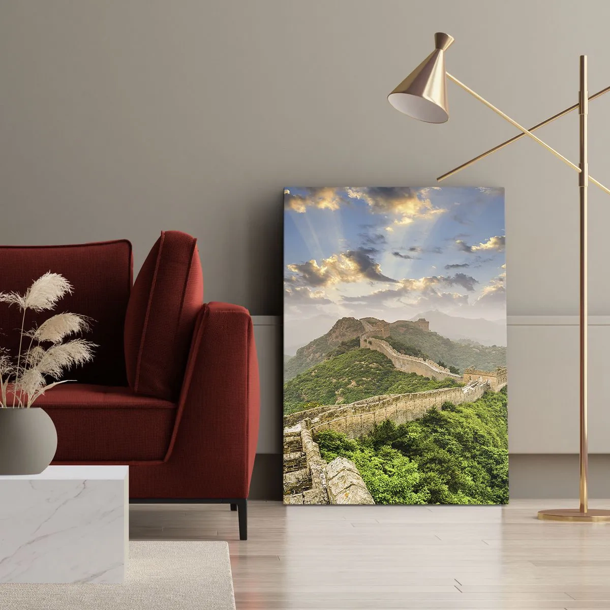Canvas picture - Neverending Grandeur - 65x120 cm