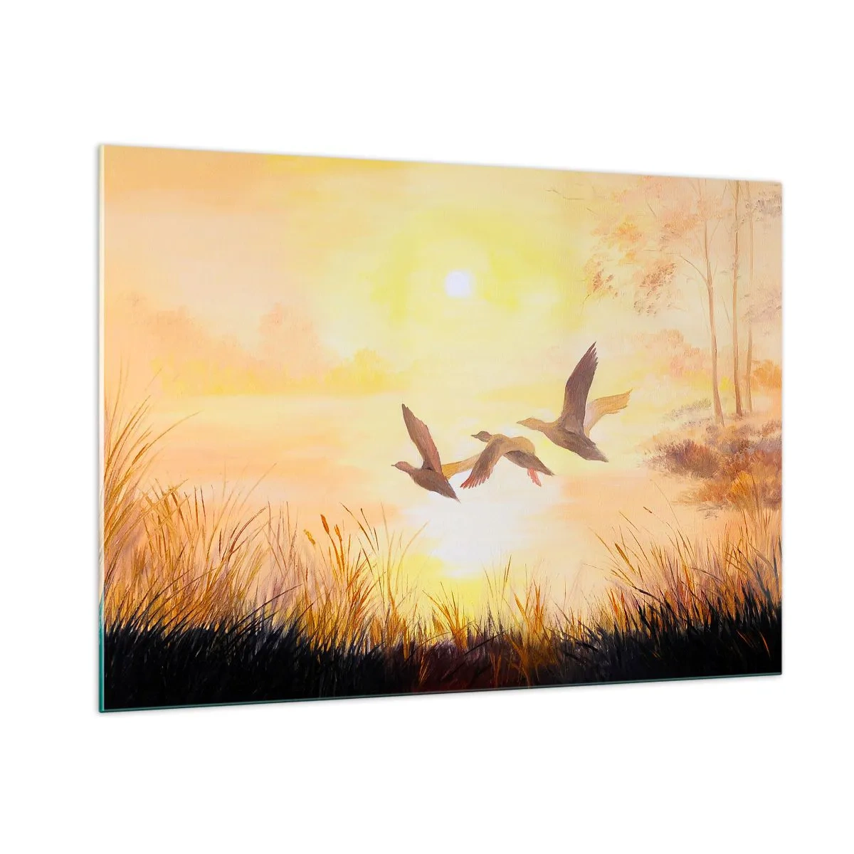 Glass picture - Beginning of a Distant Journey - 100x70 cm