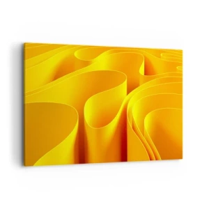 Canvas picture - Like Waves of the Sun - 120x80 cm