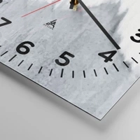 Clock face with numbers