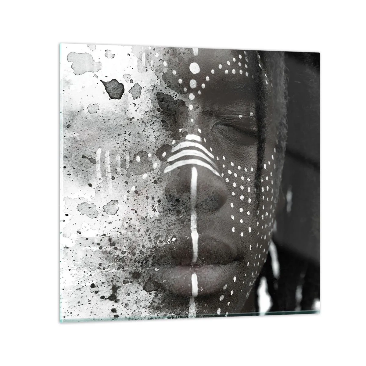 Glass picture - Dsicover Primordial Spirit - 30x30 cm