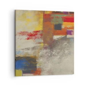 Canvas picture - Geometry of Colours - 50x50 cm