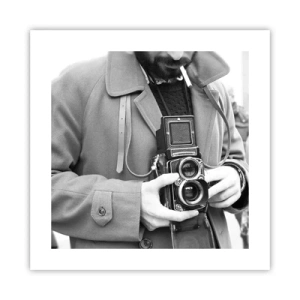 Poster - In Retro Style - 40x40 cm