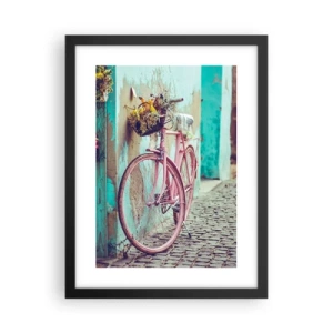 Poster in black frame - Be Right Back - 30x40 cm