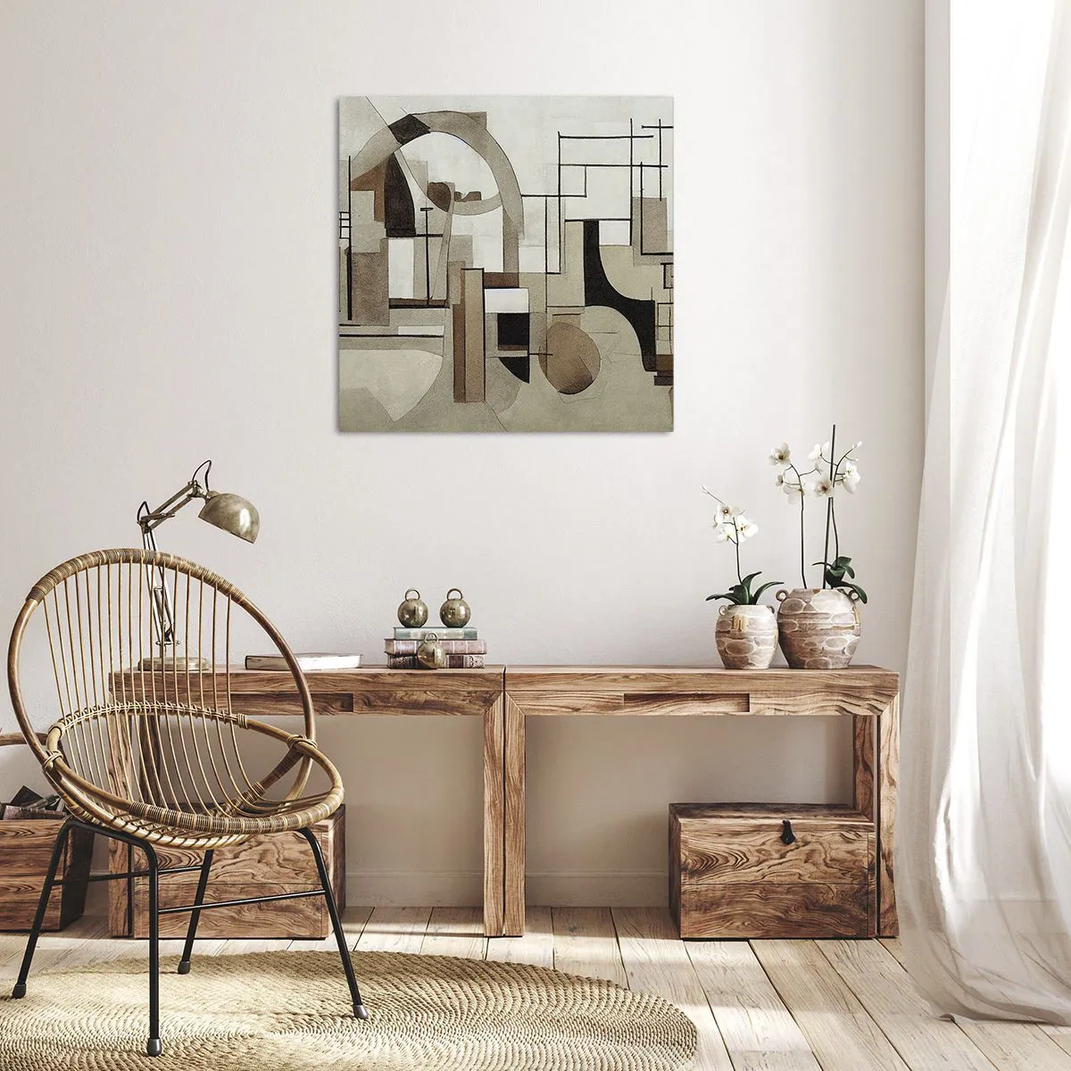 Canvas picture - City Landscape 2.0 - 50x50 cm