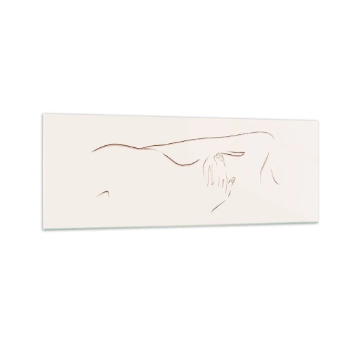 Glass picture - Shape of Desire - 140x50 cm