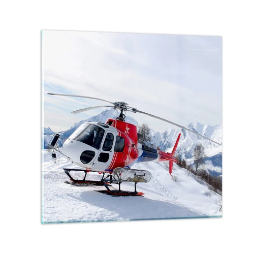 Glass picture - Always Ready - 60x60 cm