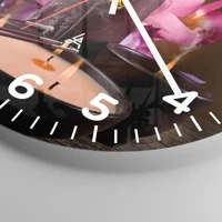 Clock face with numbers
