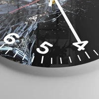 Clock face with numbers