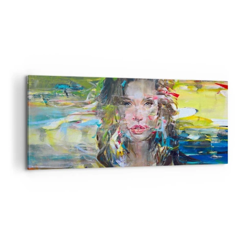 Canvas picture - Behind a Curtain of Air - 100x40 cm