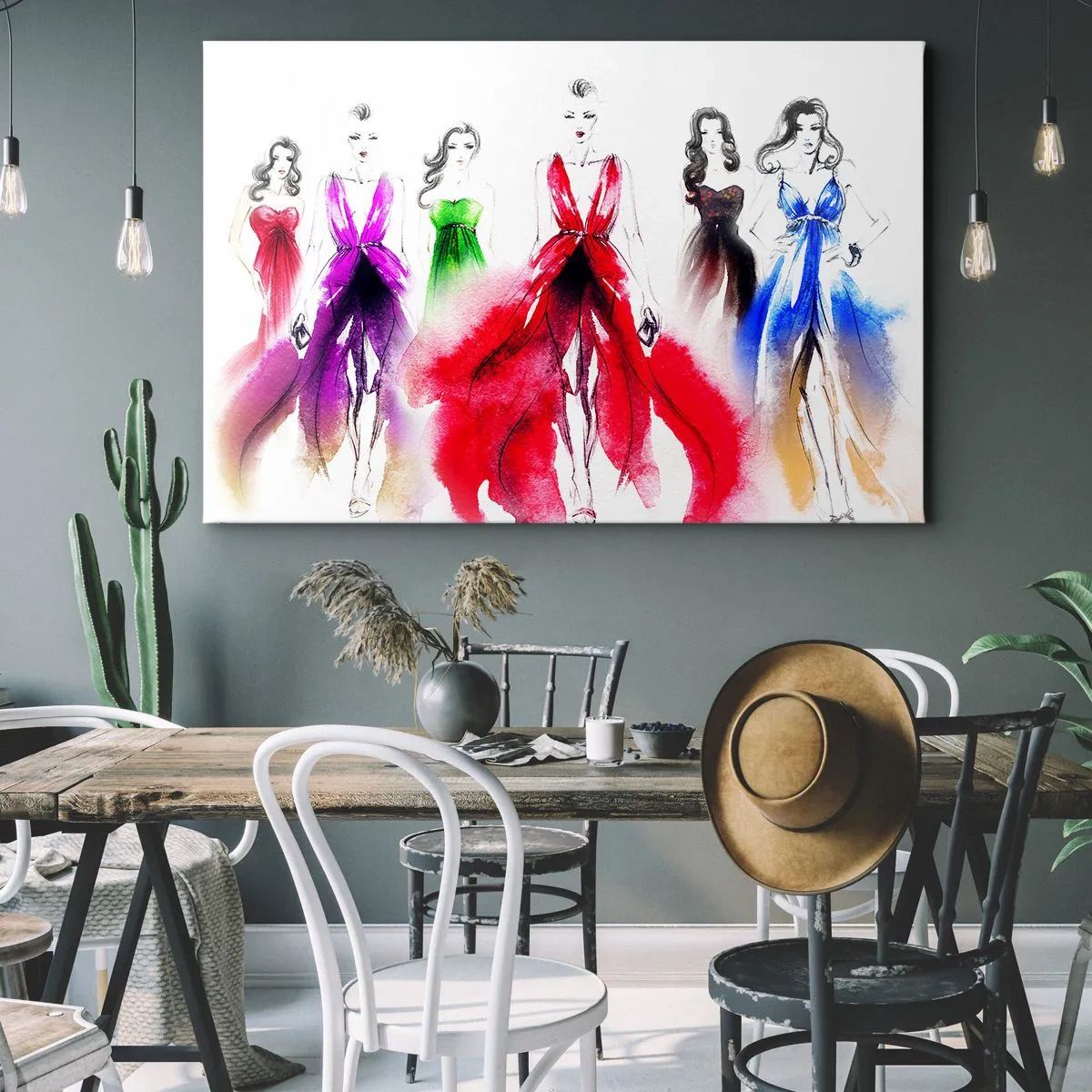 Canvas picture - Vogue in Vogue - 100x70 cm