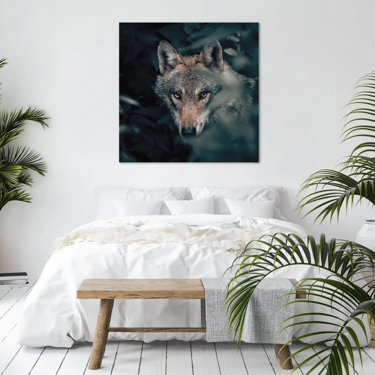 Canvas picture - Hunter - 40x40 cm