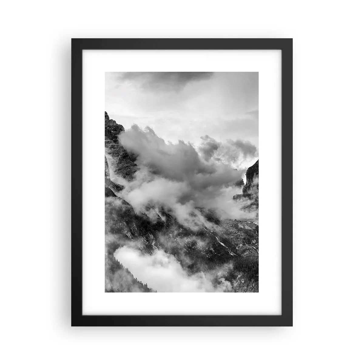 Poster in black frame - Beautiful and Cruel - 30x40 cm
