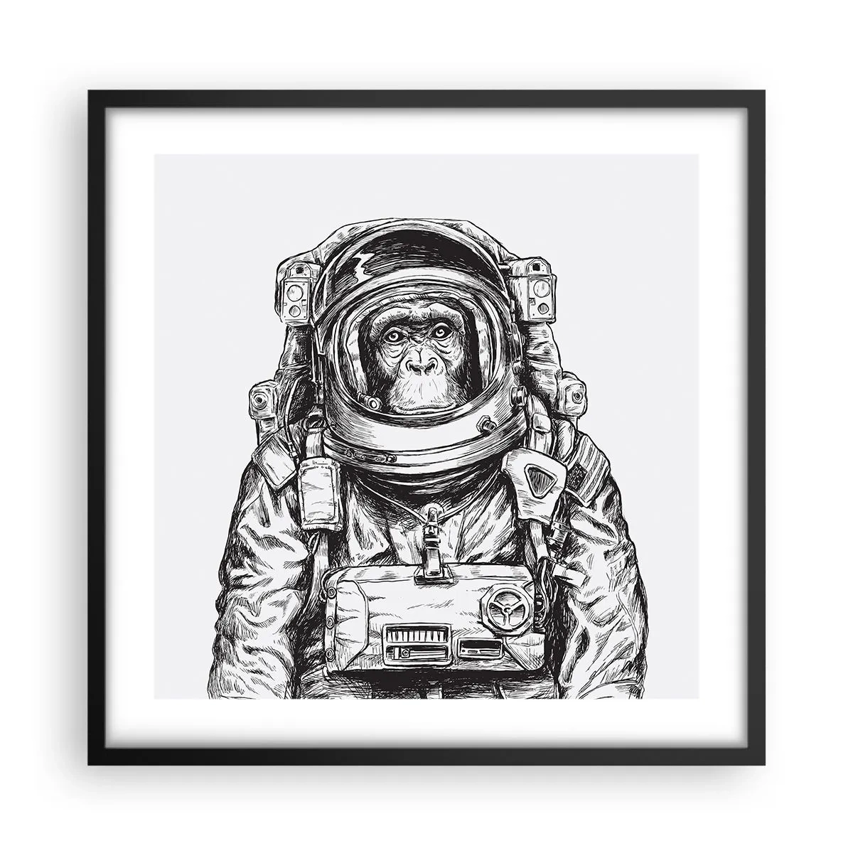 Poster in black frame - Alternative Revolution - 50x50 cm