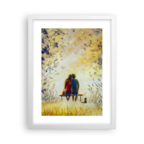 Poster in white frmae - Magical Moment - 30x40 cm