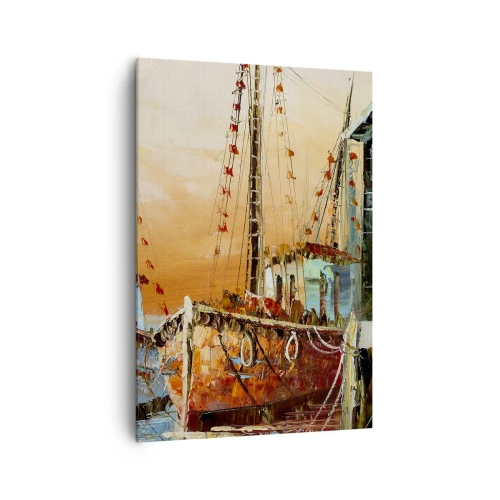 Canvas picture - Calm Return - 70x100 cm