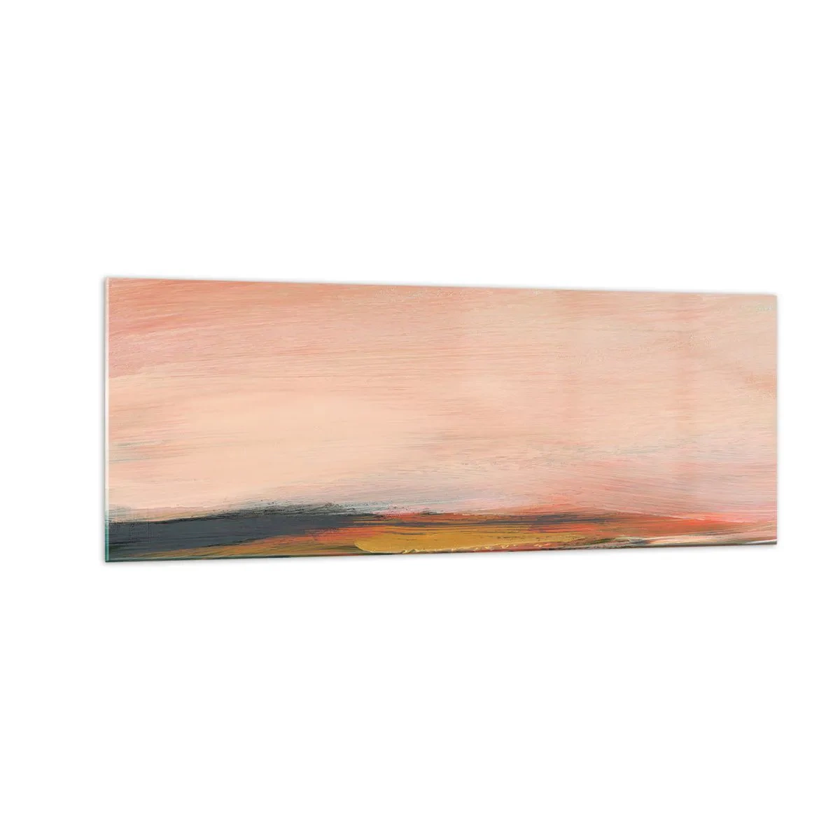 Glass picture - In Pink Tones - 140x50 cm