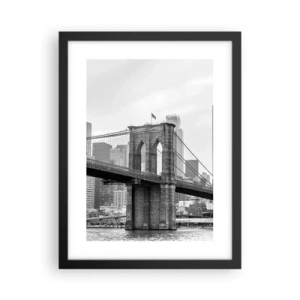Poster in black frame - New York Style  - 30x40 cm