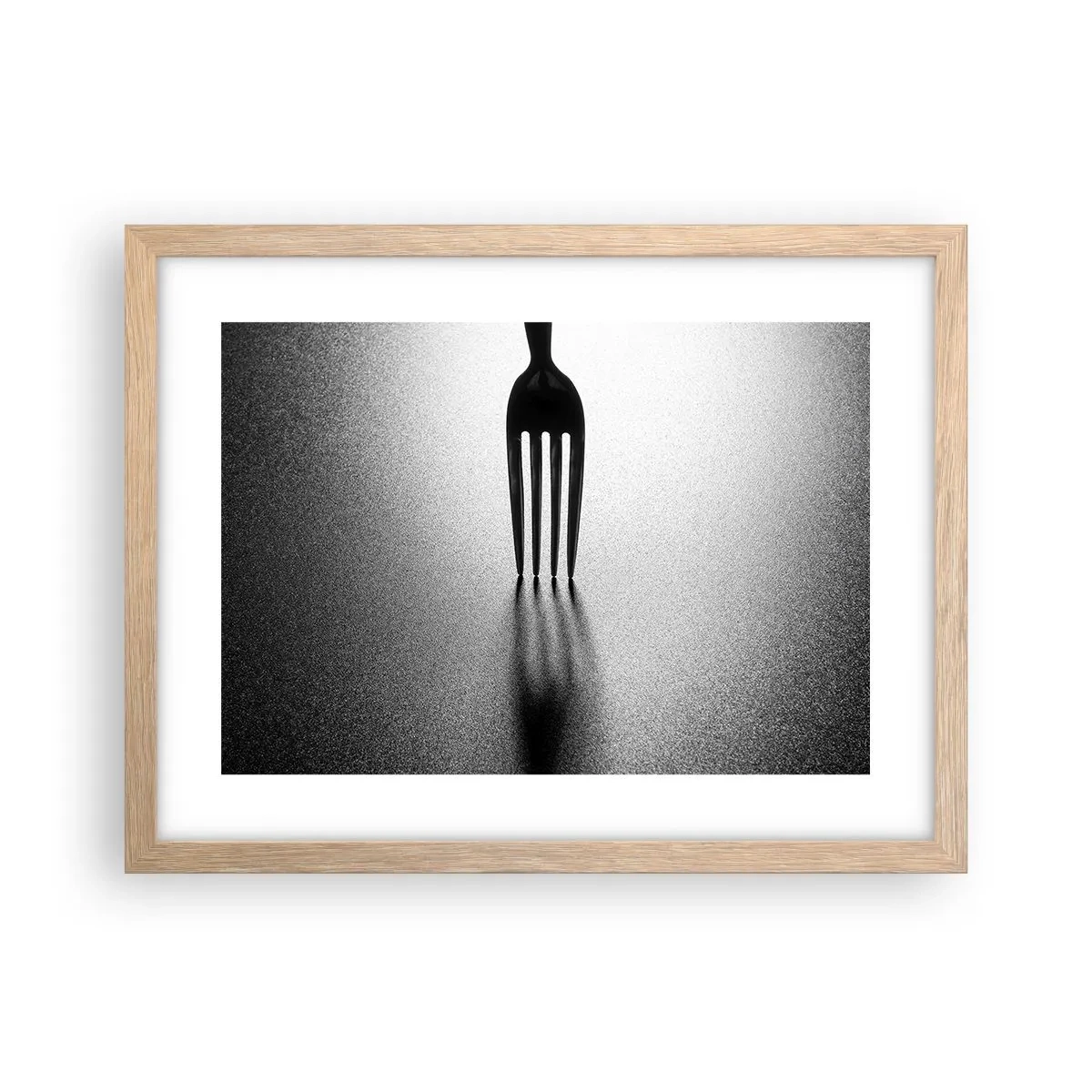 Poster in light oak frame - Light and Shade - 40x30 cm