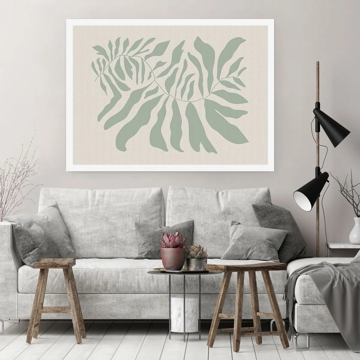 Poster - Emerald Branch - 70x50 cm