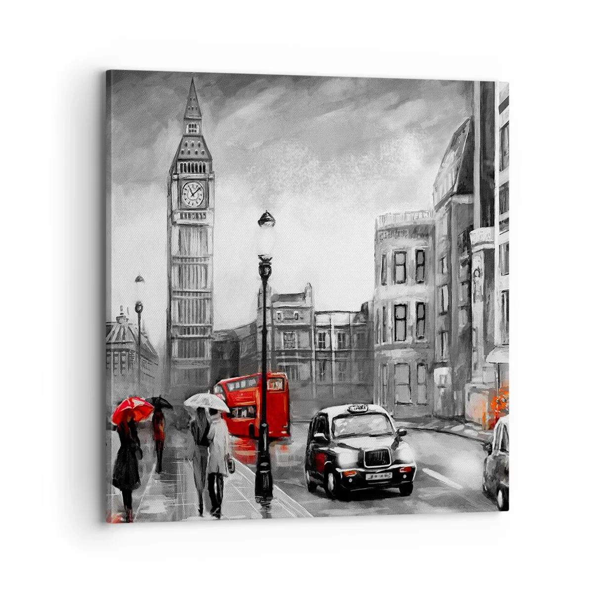 Canvas picture - Not Such a Grey City - 70x70 cm