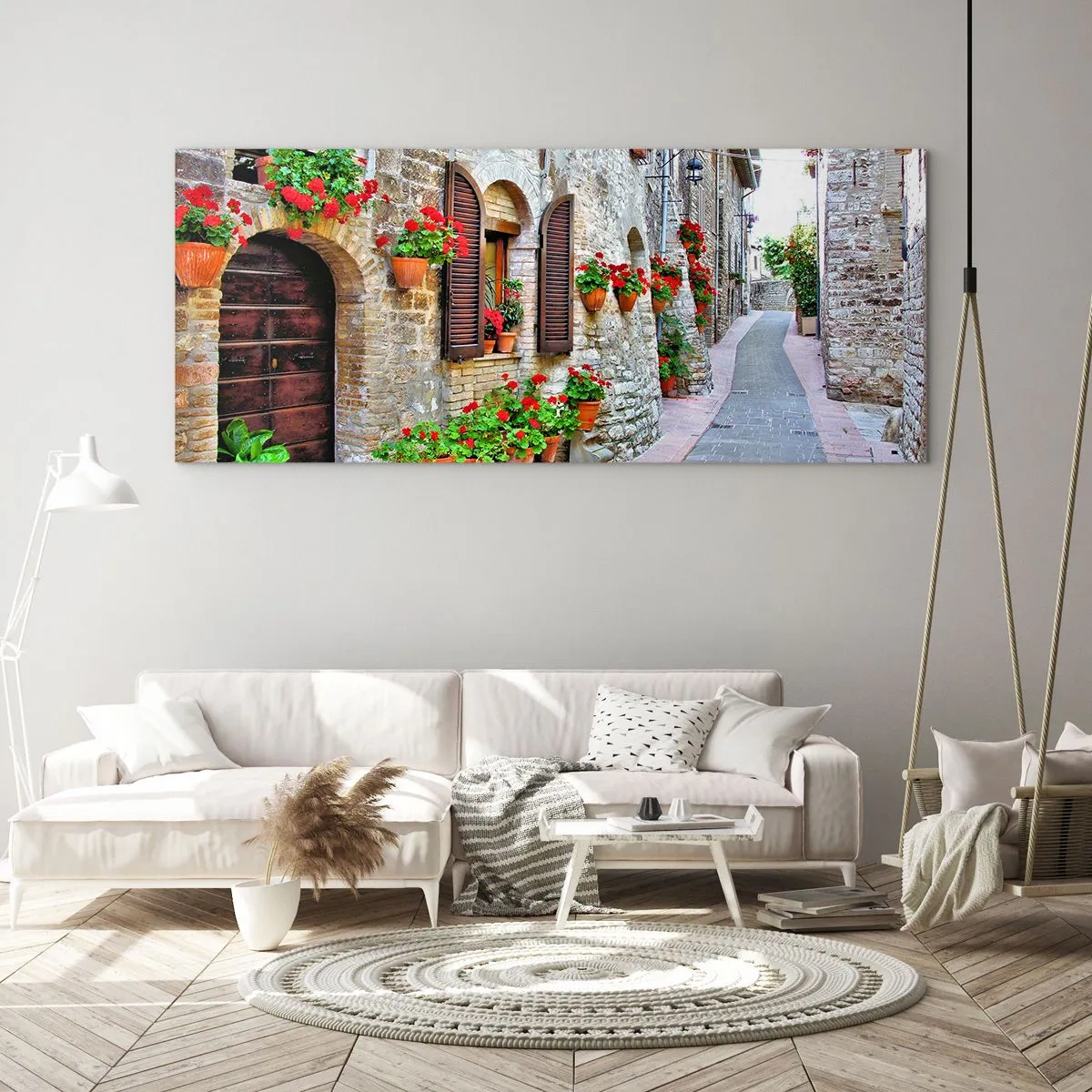 Glass picture - Italian Style - 90x30 cm