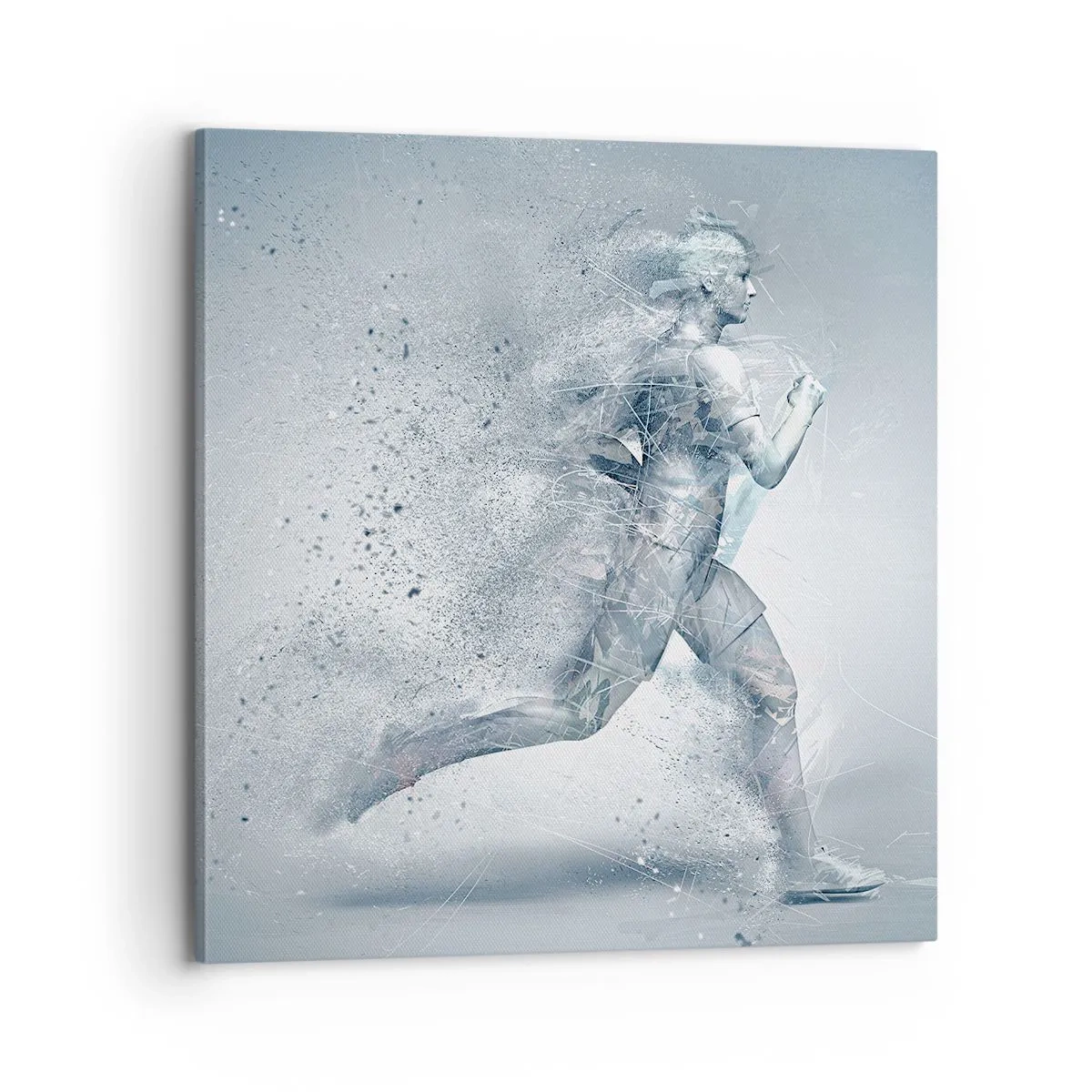 Canvas picture - Crystally Clear Energy - 70x70 cm