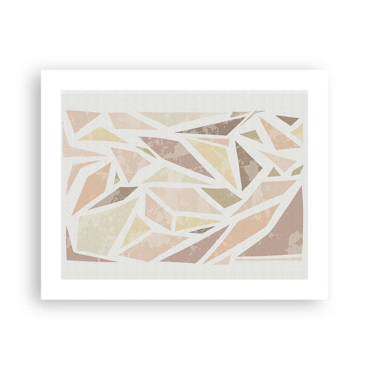 Poster - Stained Glass Composition - 50x40 cm