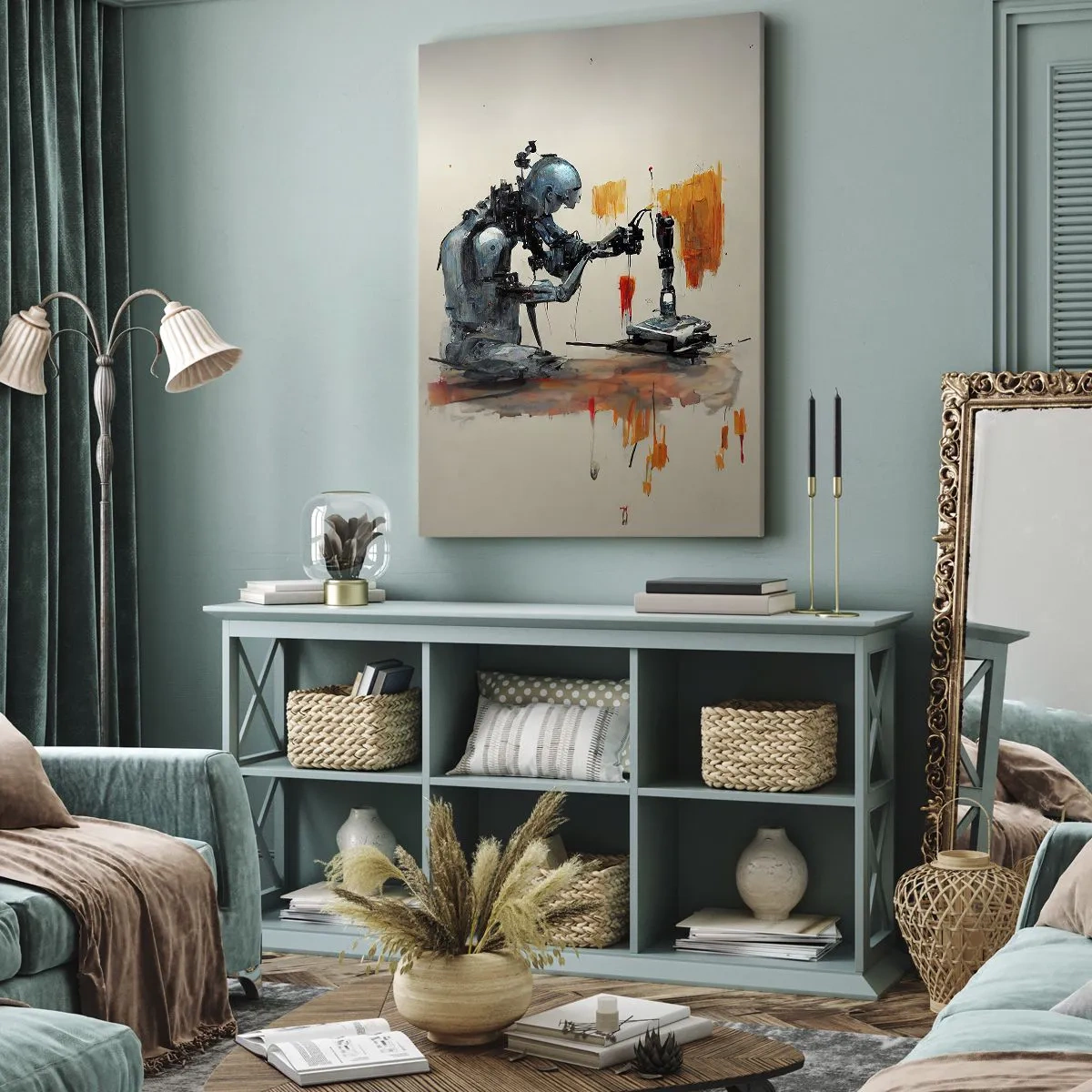 Canvas picture - This Is Tomorrow - 80x120 cm